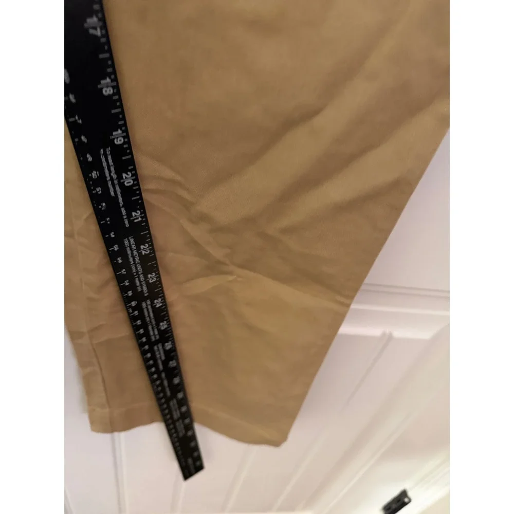 J.Crew Pants Mens 34x32 Flex Straight Khaki Chino Stretch Cotton EUC